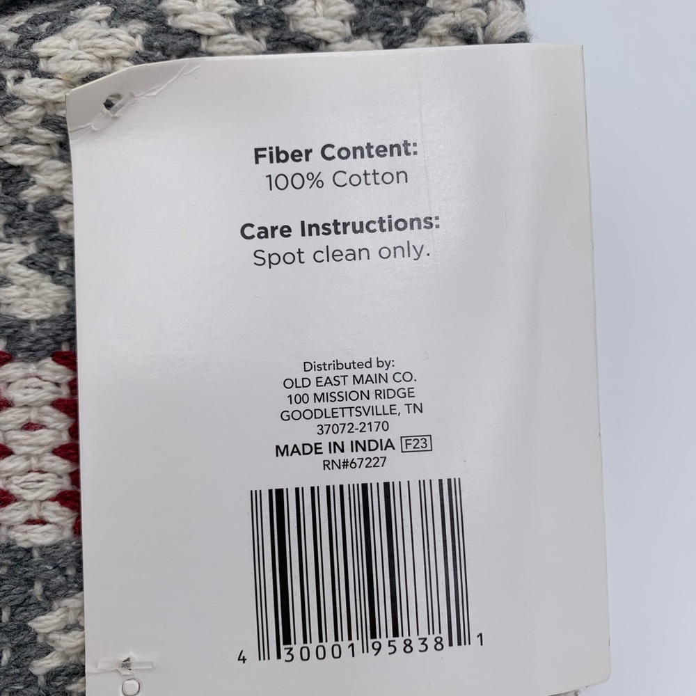 Comfort Bay Gray and Red Geometric Scatter Rug - Picture 4 of 5